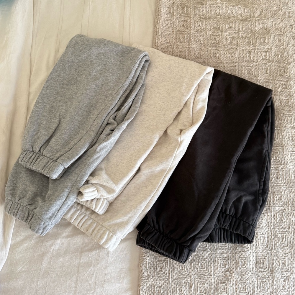 Brandy Melville Rosa Jogger Sweatpants Bundle